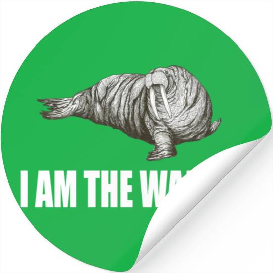 I Am The Walrus Stickers