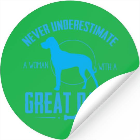 Dog Great Dane NUW Stickers