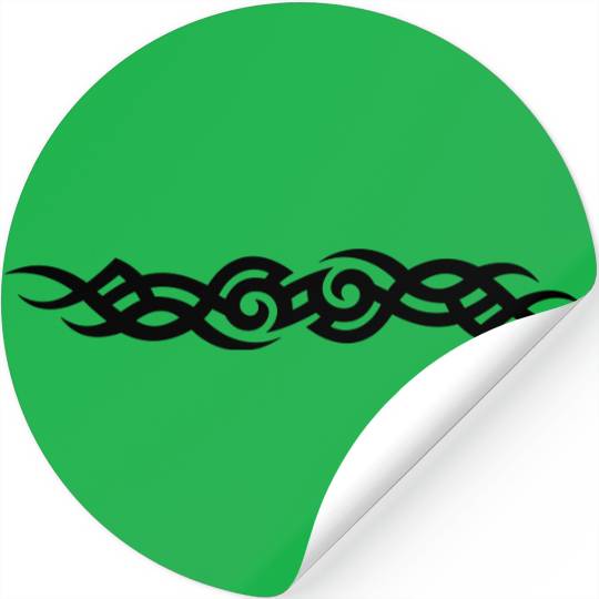 Cool T Tattoo design Stickers