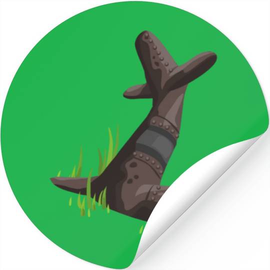 airplane wrack Stickers