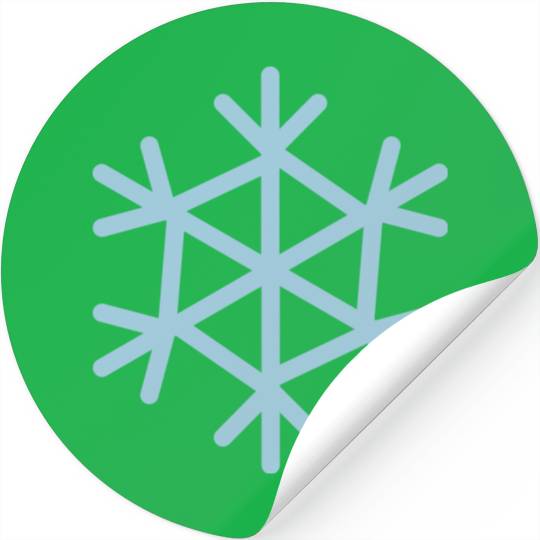 snowflake Stickers