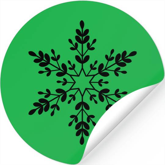 snowflake Stickers