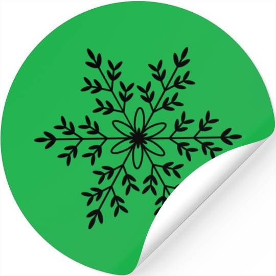 snowflake Stickers