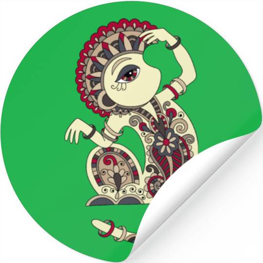 Aztec Monkey Stickers