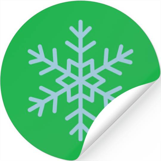 snowflake Stickers