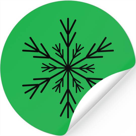 snowflake Stickers