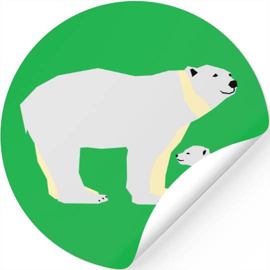 Polar bear Stickers