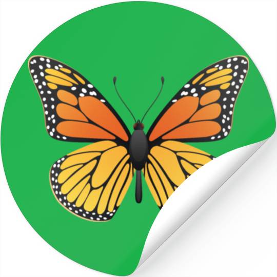 Monarch butterfly Stickers