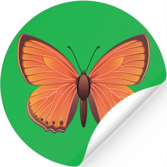 Scarce copper Stickers