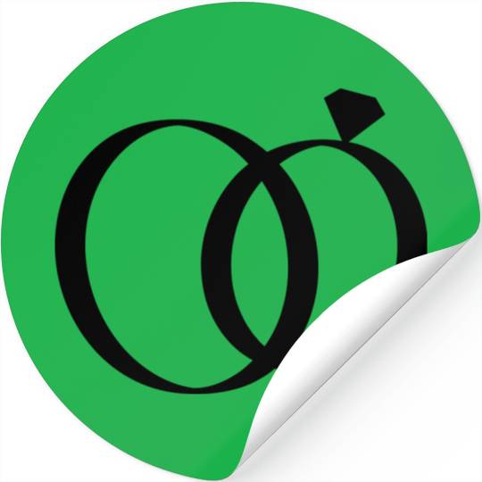 Wedding Rings Stickers