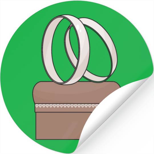 Wedding Rings Stickers