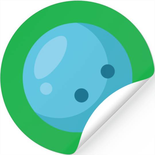 bowling ball Stickers