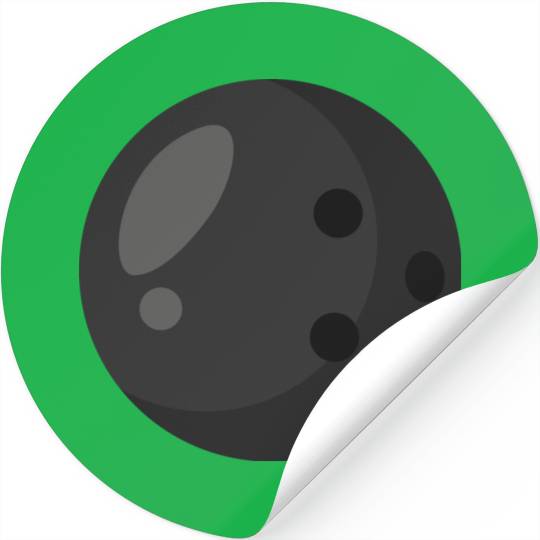 bowling ball Stickers