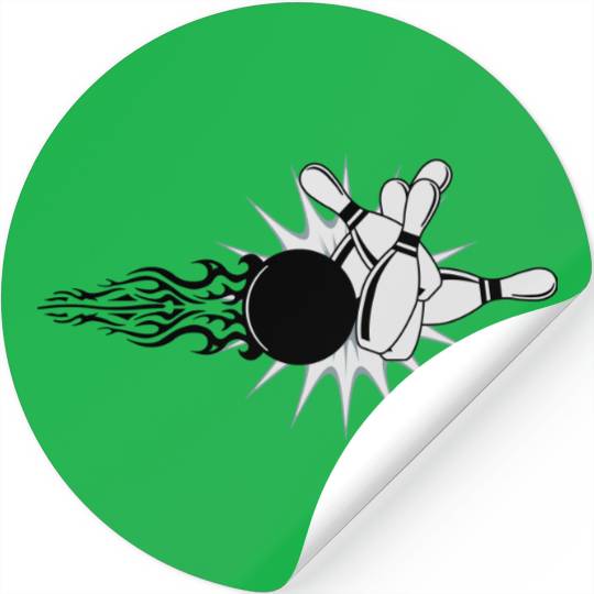 Bowling Stickers