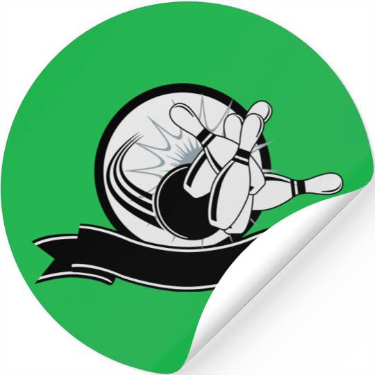 Bowling Stickers