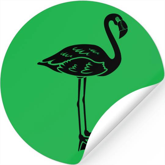 flamingo Stickers