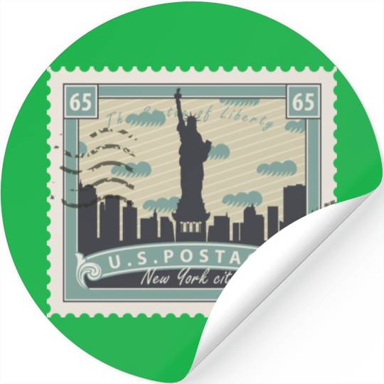 Countries Flags new york Stickers