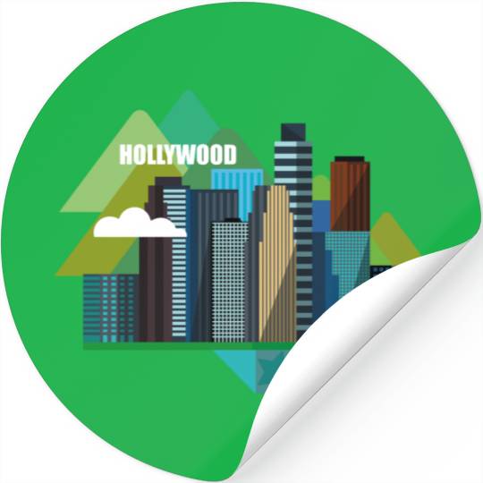 los angeles Stickers