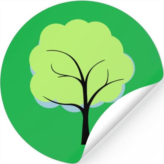 Abstract tree Stickers