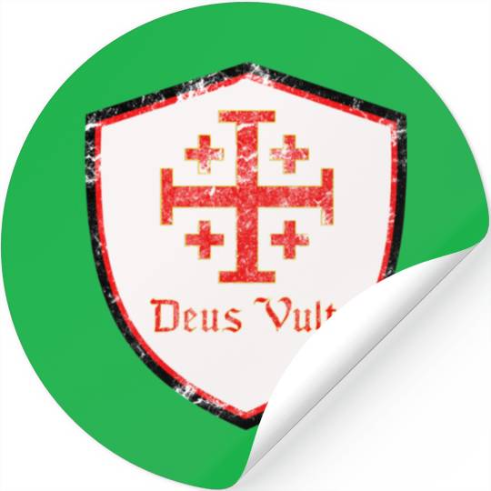Deus Vult Stickers