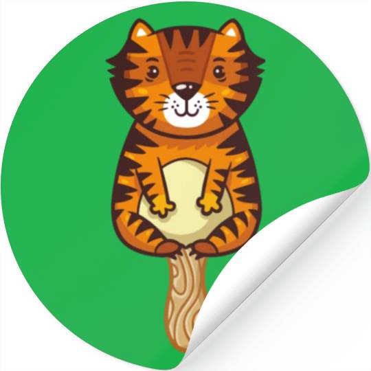 Tiger Baby Stickers