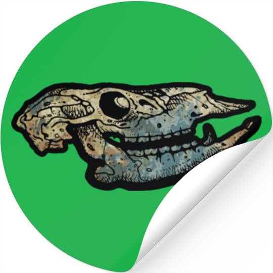 cow skull Stickers