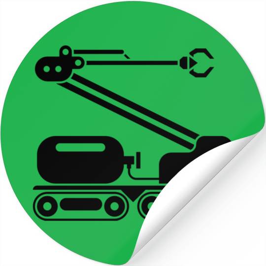 robot arm Stickers