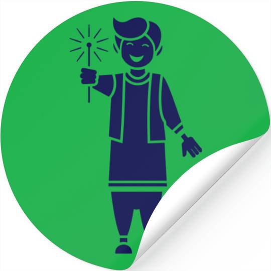 Indian Boy Stickers