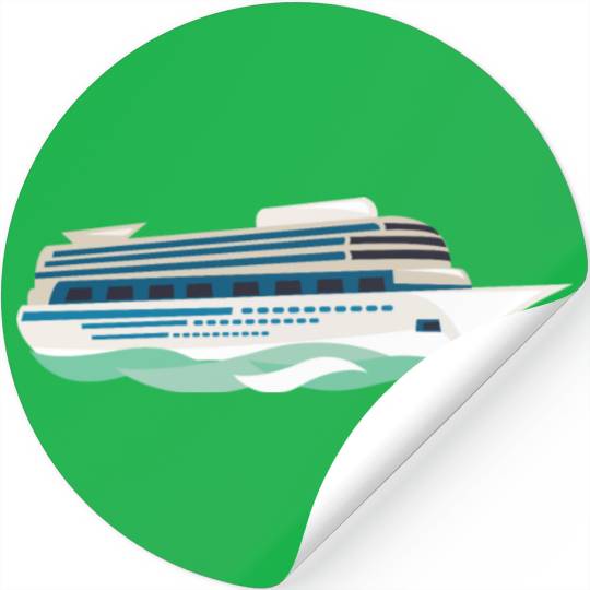 cruise ship Stickers