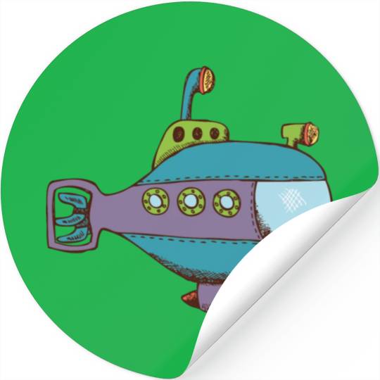 submarine Stickers