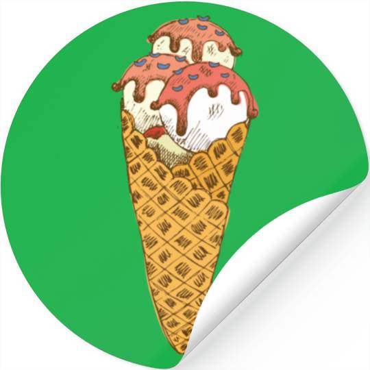 Ice Cream Stickers