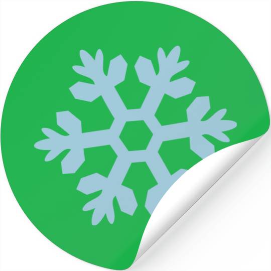 snowflake Stickers