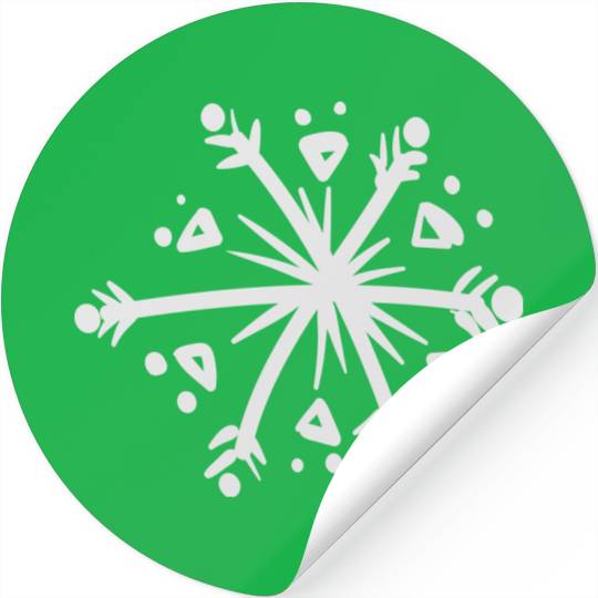 snowflake Stickers