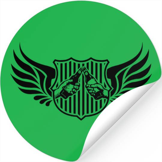 Drinking - drinking team logo Stickers