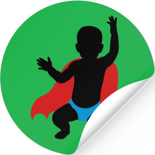 Baby super hero Stickers