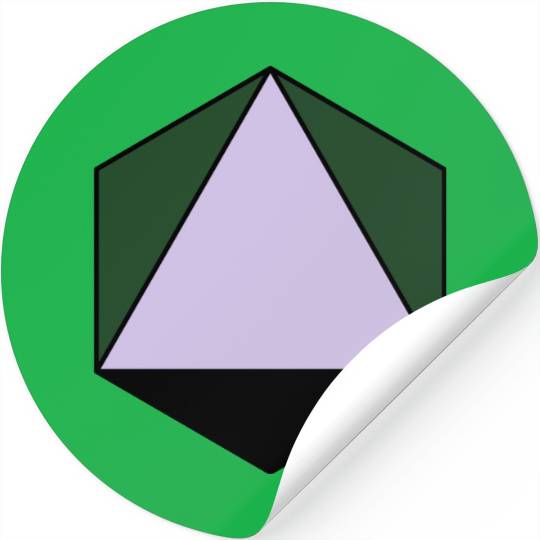 platonic solid Stickers