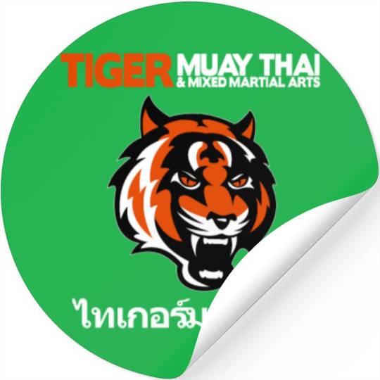 Tiger Muay Thai Mma Gym Stickers