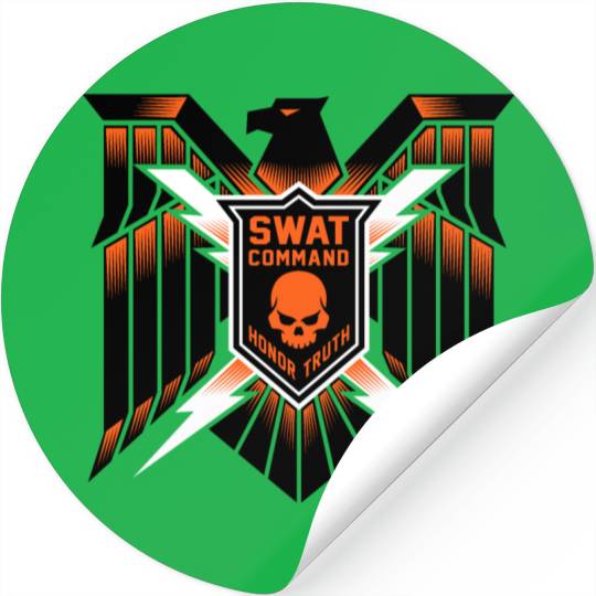 hawk crest mma Stickers