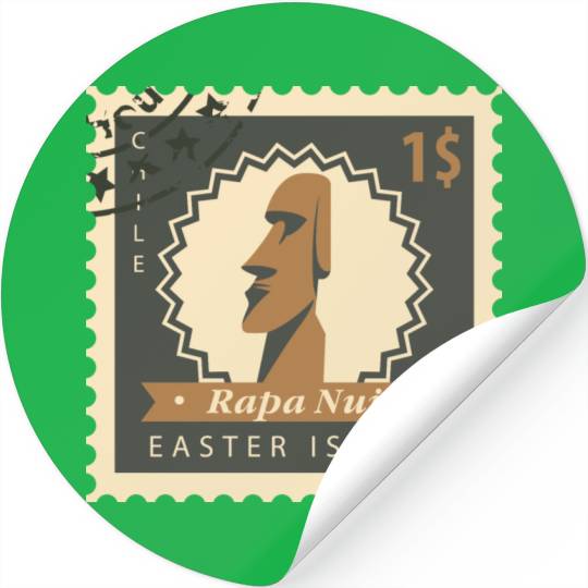 Easter Island Stickers