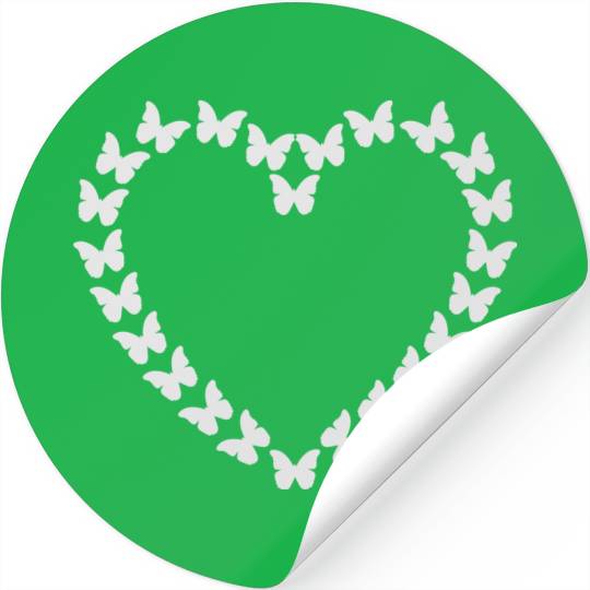Butterflies In The Stomach Stickers