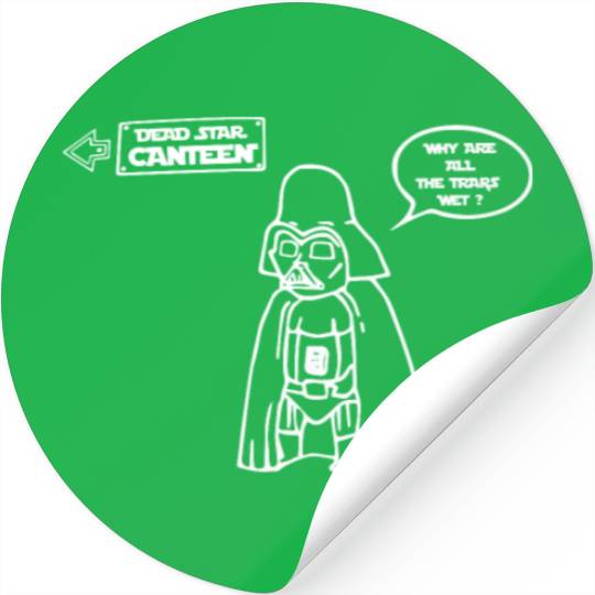 Eddie Izzard Death Star Canteen Stickers