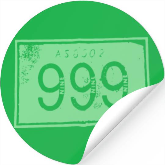 999 Punk Damned Buzzcocks Stickers