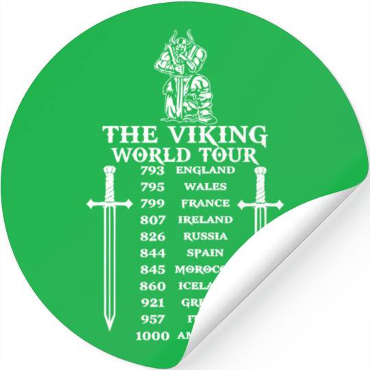 Viking - VIKINGS - THE VIKING WORLD TOUR Stickers
