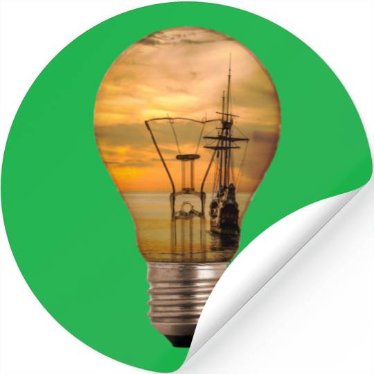 ship boat canoe sailboat submarine yacht anchor241 Stickers