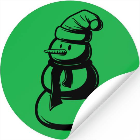 Snowman Stickers