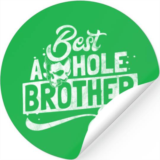 Gift for best asshole brother Stickers