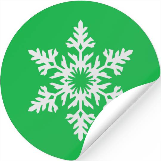Snowflake 2 freexmas17mnr Stickers