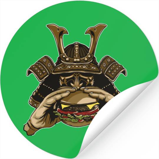 Samurai Burger Stickers