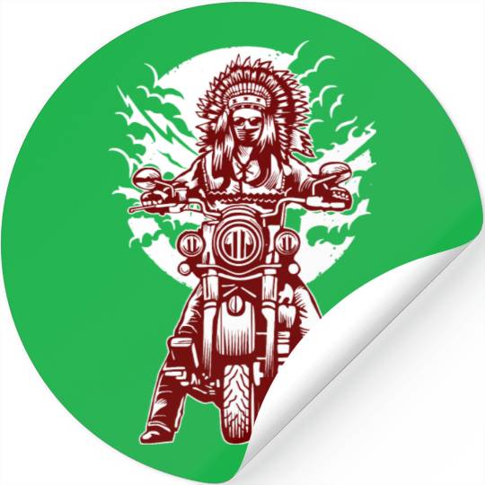 Indian Chief Motorcycle Stickers