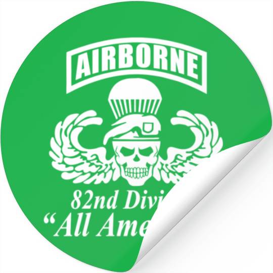 US Army 82nd Airborne Stickers